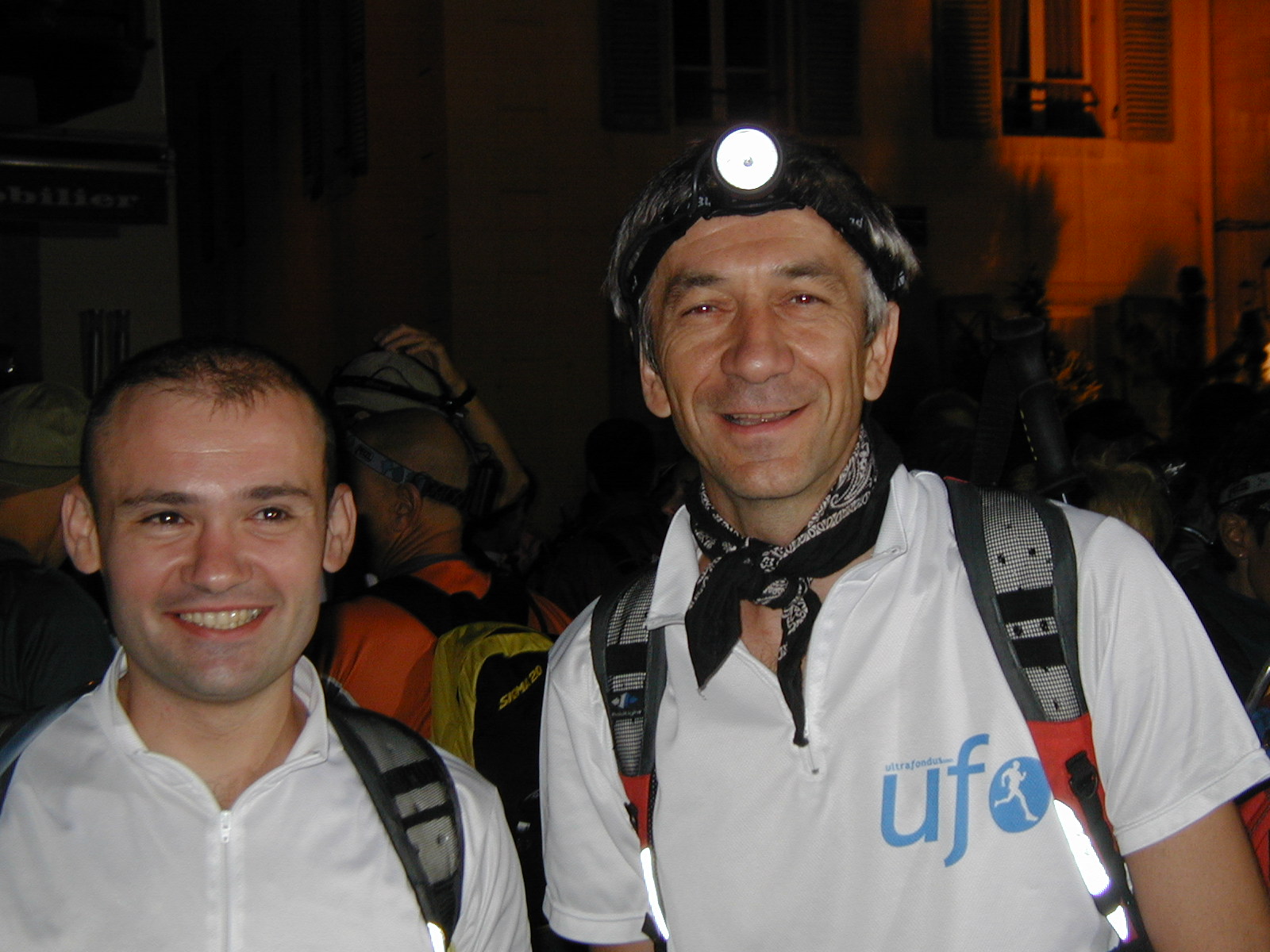 Avec Pouic Pouic (Jean-Marc) avant le départ